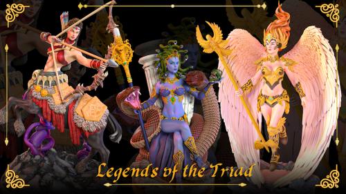 Legends of the Triad Pre Supported STLs