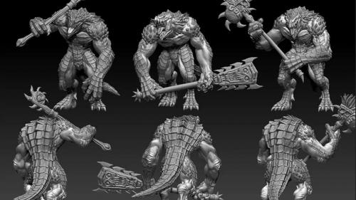 Dragonkin 28mm Metal Infantry