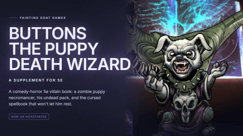 Buttons: The Puppy Death Wizard