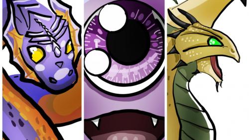 Cute dnd Monsters cards