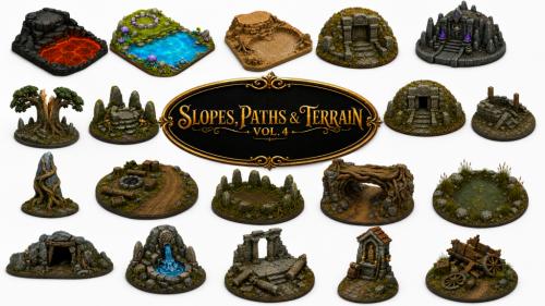 Slopes, paths and Terrain vol.4
