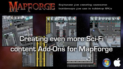 Even more Sci-Fi content Add-Ons for MapForge