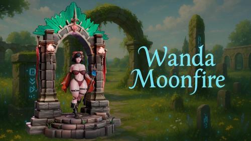 Wanda Moonfire: 3d printable enchantress Pin-Up