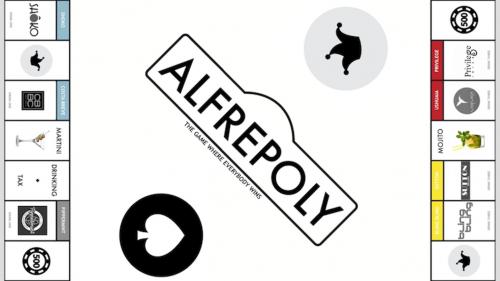 ALFREPOLY (Drinking Board Game)