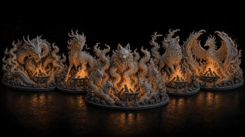 Spirit Campfires: Five Legendary Spirits
