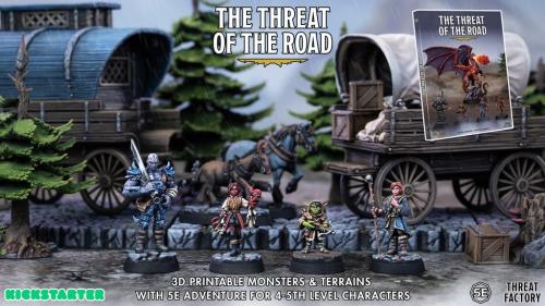 The Threat of the Road | 3D Printable Monsters & Terrains