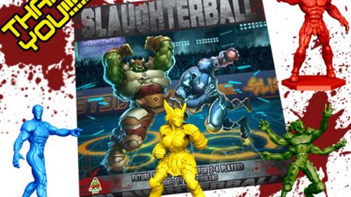 Slaughterball - Brutally Deluxe Sci-Fi Sports Board Game