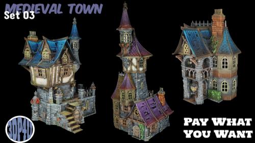Pay What You Want, Medieval RPG Town Set 3