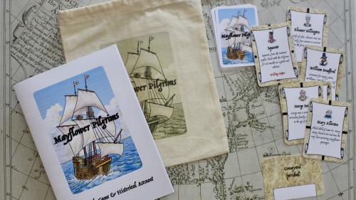 Mayflower Pilgrims card game