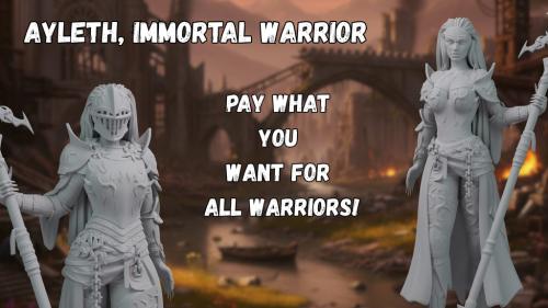 Ayleth, Immortal Warrior. Pay What You Want.