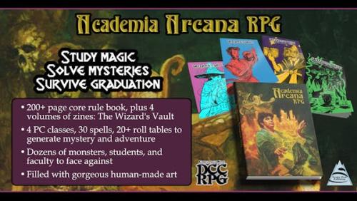 Academia Arcana RPG - DCC at Wizard School
