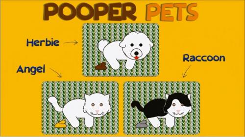 POOPER PETS: The Only Original Poop Color Challenge Game.
