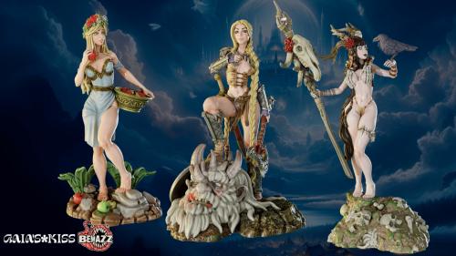 The Hot Norse Goddesses- Vol.2 - STL files
