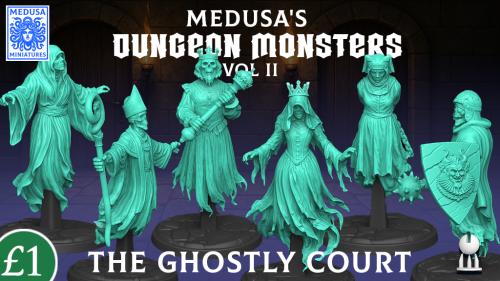 Dungeon Monsters Vol. 2 - 3d Printing Miniature stl s
