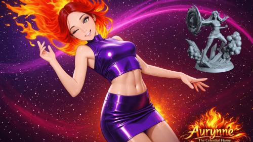 Aurynne – The Celestial Flame (Artistic Edition)