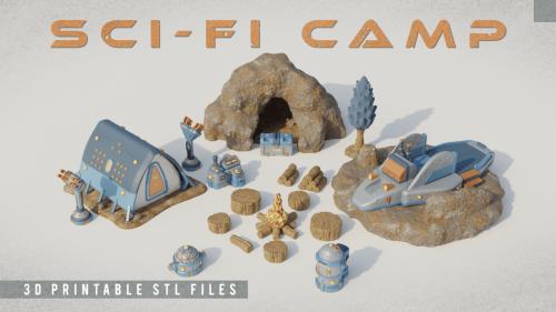 Sci-Fi Camp - 3D Printable STL Files