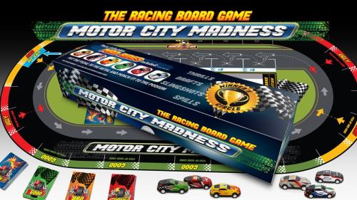 Motor City Madness: The Racing Board Game
