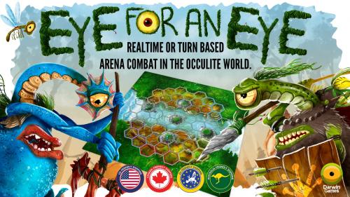 Eye for an Eye: An Occulite Arena Combat Boardgame relaunch
