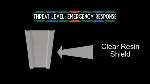 Miniature Clear Shields