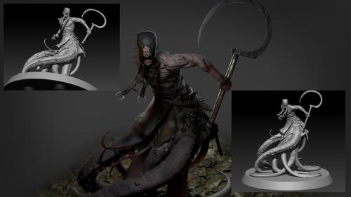 Eldritch Scythe - STL files for 3D printing