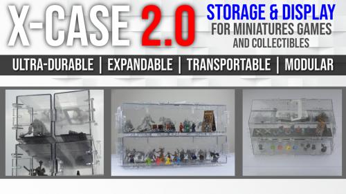 XCase 2.0 Expandable Transport and Display for Miniatures