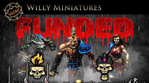 Willy Miniatures Necromantic - Undead Fantasy Football Team