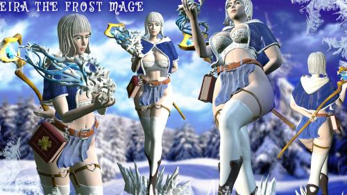EIRA- The Frost Mage 3D Printable STL file