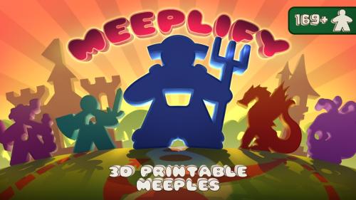 Meeplify - 3D Printable Meeples for Board Games and TTRPGs