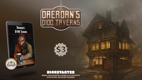 Daerdan s d100 Taverns: D&D 5e, Pathfinder & Fantasy TTRPGS