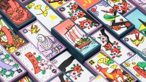 Shiki ã¼ handmade Japanese playing cards