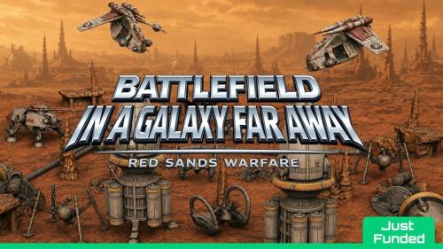 Battlefield in a Galaxy Far Away - Red Sands Warfare