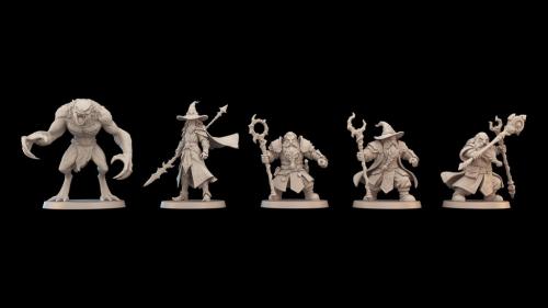 Printable Fantasy STL\OBJ Miniatures