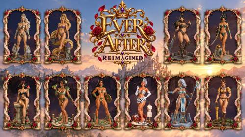 Ever After - Reimagined - 3D Printable Female Miniatures