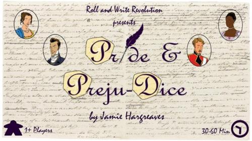 Pride and PrejuDice, a Regency Roll and Write
