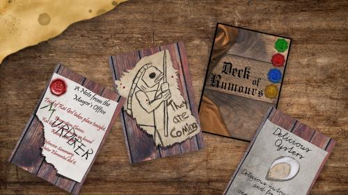 The Deck of Rumours - A Noticeboard Deck for your RP needs