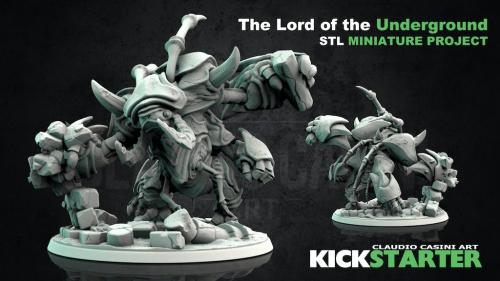 The Lords of the Underground - STL miniature for 3D Printing