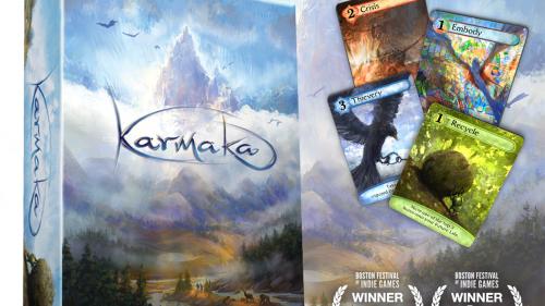 Karmaka â A tactical card game for 2-4 souls