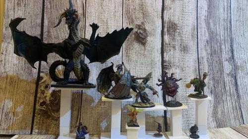 3D printable RPG flight stands for Dungeons and Dragons