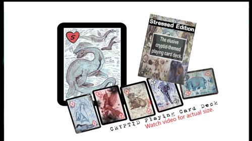 Collectable Playing Cards: Cryptids