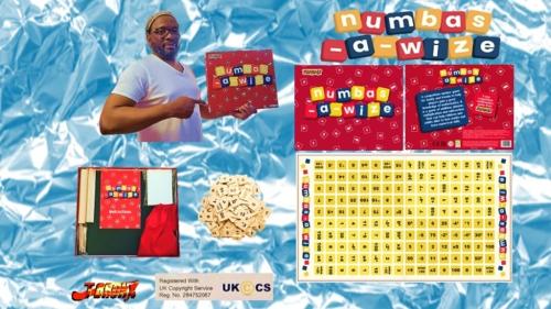 NUMBAS-A-WIZE TABLETOP BOARD GAME