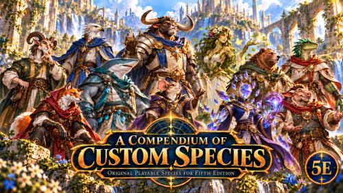 A Compendium of Custom Species