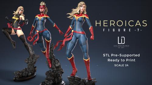 HEROICAS â FIGURE 7 - 3D Print STL