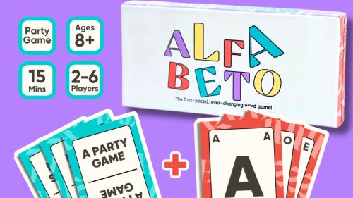 Alfabeto! The Fast-Paced Word Game!