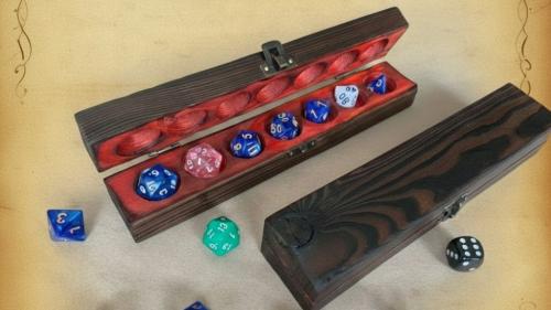 The Wood Dice Vault Storage Fire-Charred