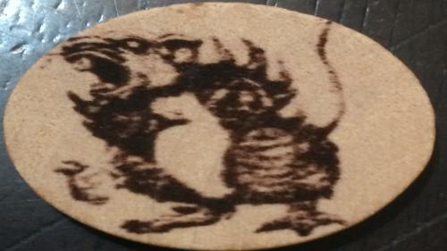 Iconiatures - Coin & Squared Shaped Wooden Miniatures Icons