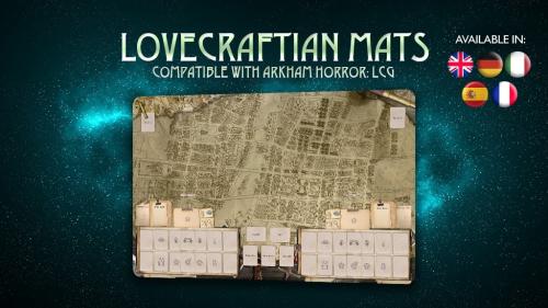 Lovecraftian Mats: Compatible with Arkham Horror Chapter 2