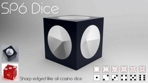 SP6 Dice - The world’s most accurately balanced metal dice
