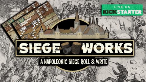 Siege Works: A Napoleonic Siege Roll & Write