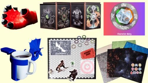 Digital Tabletop RPG starter pack for Game Masters by Hexers