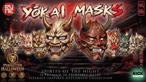 YŌKAI MASKS: SPIRITS OF THE NIGHT